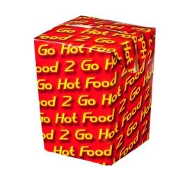 Hot Food 2 Go Chip Box (Small Bulk Packed) 50